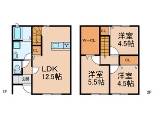 仮)LUANA GARDEN A棟の物件間取画像